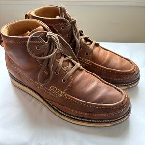 Ariat Men’s Lookout Boot Brown nubuck leather Chukka shoe Lace-up 11D